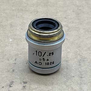 American Optical. AO MICROSCOPE OBJECTIVE 10X 0.26 #1026